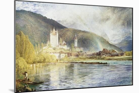 Thun, Switzerland-Alfred William Hunt-Mounted Giclee Print