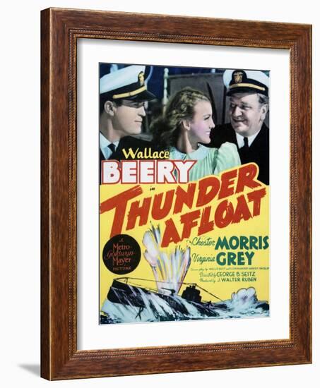 Thunder Afloat - Movie Poster Reproduction-null-Framed Photo