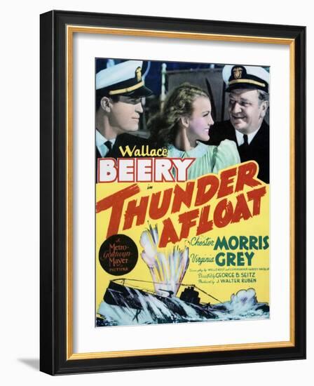 Thunder Afloat - Movie Poster Reproduction-null-Framed Photo