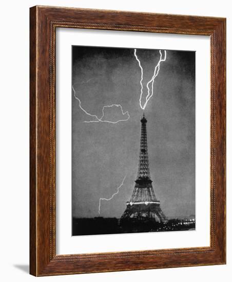 Thunder and Lightning-M.g. Loppe-Framed Photo