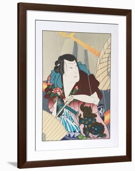 Thunder and Shower II (After Yoshitaka)-Michael Knigin-Framed Collectable Print