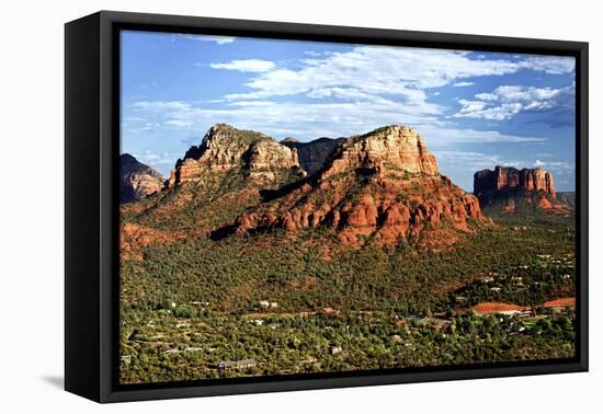 Thunder Mountains - Sedona - Arizona - United States-Philippe Hugonnard-Framed Premier Image Canvas