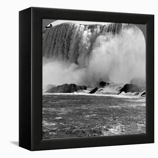 Thunder of Waters, American Falls, Niagra Falls, New York, Usa-null-Framed Premier Image Canvas