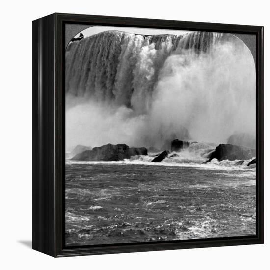 Thunder of Waters, American Falls, Niagra Falls, New York, Usa-null-Framed Premier Image Canvas