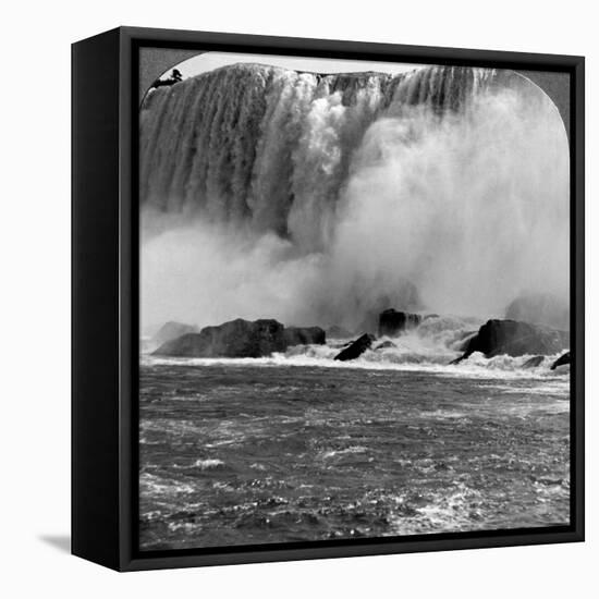 Thunder of Waters, American Falls, Niagra Falls, New York, Usa-null-Framed Premier Image Canvas