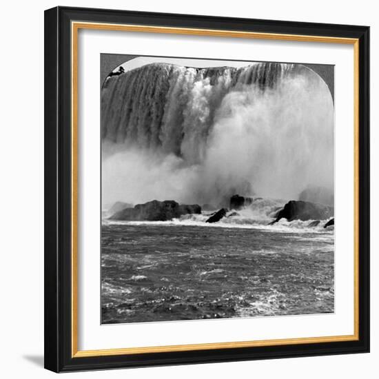 Thunder of Waters, American Falls, Niagra Falls, New York, Usa-null-Framed Photographic Print