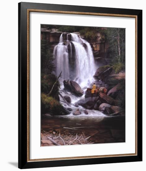 Thunder of Wt Water-Jack Sorenson-Framed Art Print