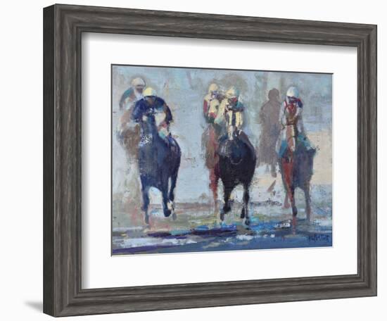 Thunder Run-Beth A. Forst-Framed Art Print