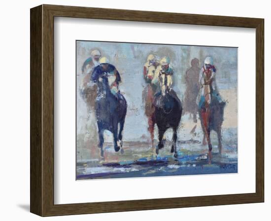 Thunder Run-Beth A. Forst-Framed Art Print