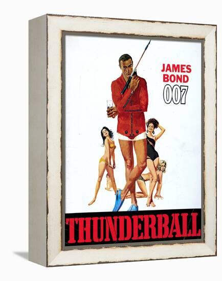 Thunderball, Sean Connery 1965-null-Framed Stretched Canvas