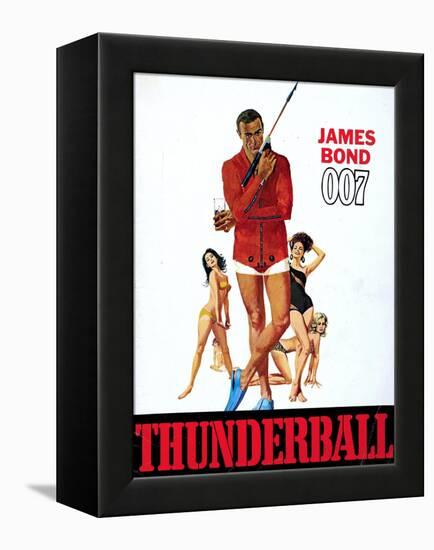 Thunderball, Sean Connery 1965-null-Framed Stretched Canvas