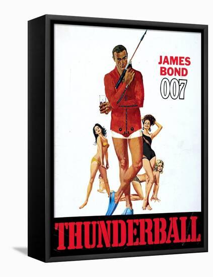 Thunderball, Sean Connery 1965-null-Framed Stretched Canvas