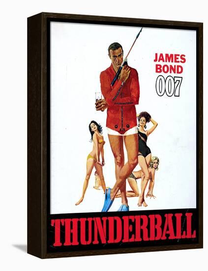 Thunderball, Sean Connery 1965-null-Framed Stretched Canvas