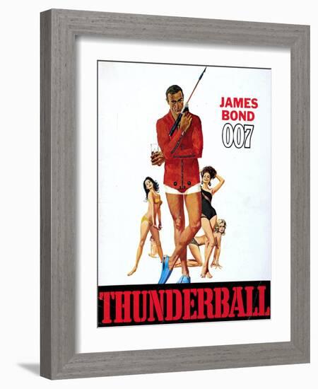 Thunderball, Sean Connery 1965-null-Framed Art Print