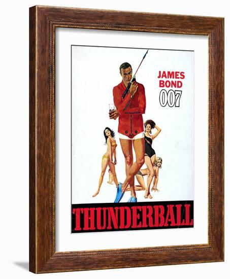 Thunderball, Sean Connery 1965-null-Framed Art Print