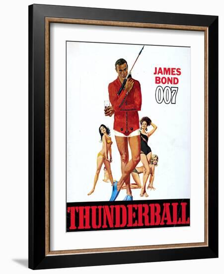 Thunderball, Sean Connery 1965-null-Framed Art Print