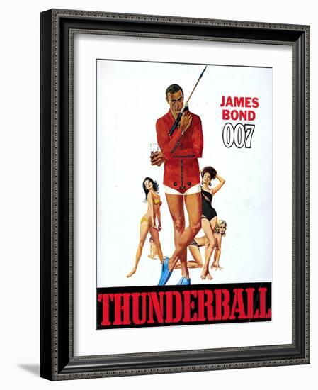 Thunderball, Sean Connery 1965-null-Framed Art Print