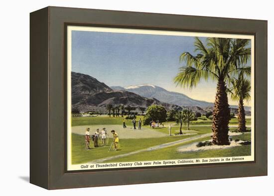 Thunderbird County Club, Palm Springs-null-Framed Stretched Canvas