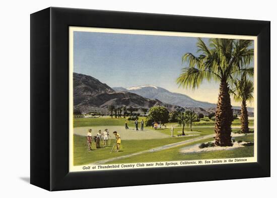 Thunderbird County Club, Palm Springs-null-Framed Stretched Canvas