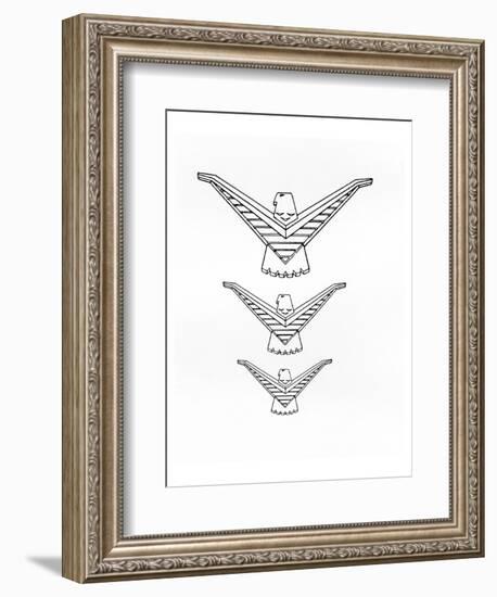 Thunderbird Logo-null-Framed Art Print