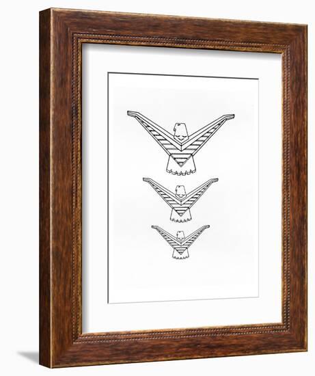 Thunderbird Logo-null-Framed Art Print