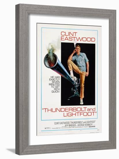 Thunderbolt and Lightfoot, Clint Eastwood, 1974-null-Framed Premium Giclee Print