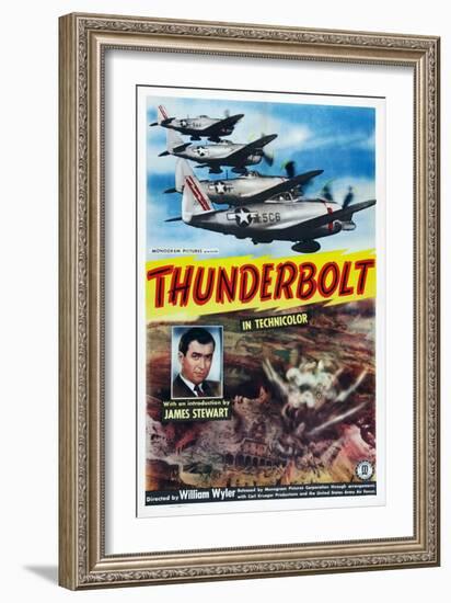 Thunderbolt, James Stewart, 1947-null-Framed Art Print