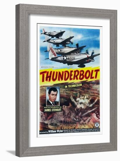 Thunderbolt, James Stewart, 1947-null-Framed Art Print