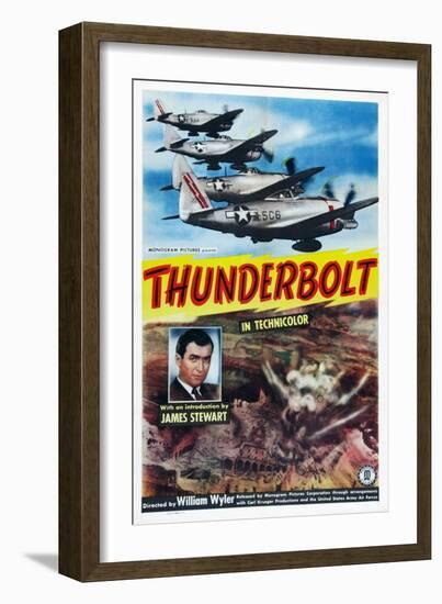 Thunderbolt, James Stewart, 1947-null-Framed Art Print