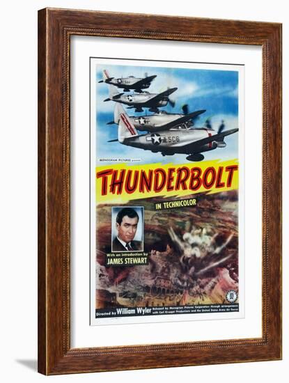 Thunderbolt, James Stewart, 1947-null-Framed Art Print