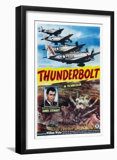 Thunderbolt, James Stewart, 1947-null-Framed Art Print