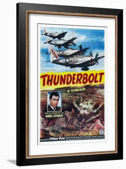 Thunderbolt, James Stewart, 1947-null-Framed Art Print