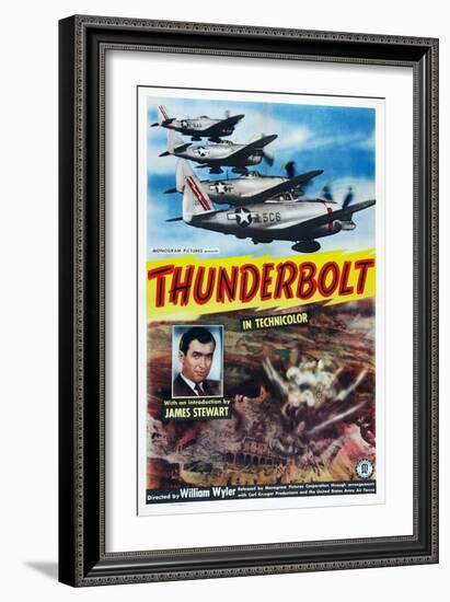 Thunderbolt, James Stewart, 1947-null-Framed Art Print