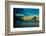 Thundercloud off of Ke'e Beach at sunset, Na Pali Coast, Kauai, Hawaii, USA-Mark A Johnson-Framed Photographic Print