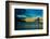 Thundercloud off of Ke'e Beach at sunset, Na Pali Coast, Kauai, Hawaii, USA-Mark A Johnson-Framed Photographic Print