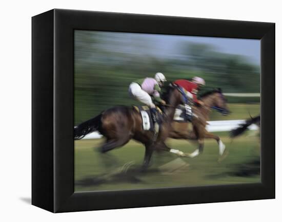 Thundering Hooves-null-Framed Premier Image Canvas