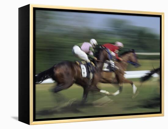 Thundering Hooves-null-Framed Premier Image Canvas