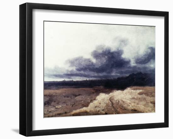 Thunderstorm, Circa 1830-Georges Michel-Framed Giclee Print