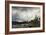Thunderstorm in the Rocky Mountains-Albert Bierstadt-Framed Giclee Print
