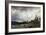 Thunderstorm in the Rocky Mountains-Albert Bierstadt-Framed Giclee Print