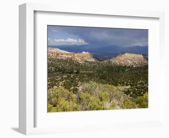 Thunderstorm Near Los Alamos, New Mexico, United States of America, North America-Richard Cummins-Framed Photographic Print