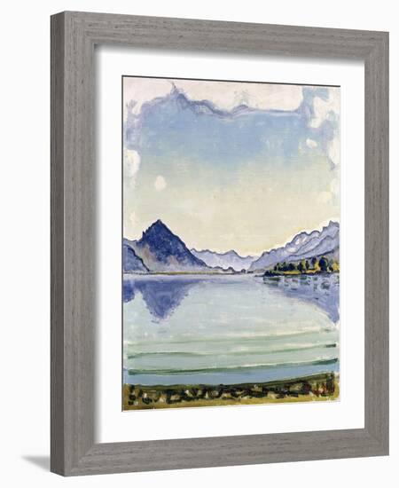 Thunersee at Leissigen. 1909-Ferdinand Hodler-Framed Giclee Print