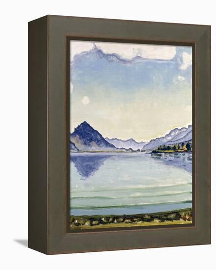 Thunersee at Leissingen, 1909-Ferdinand Hodler-Framed Premier Image Canvas