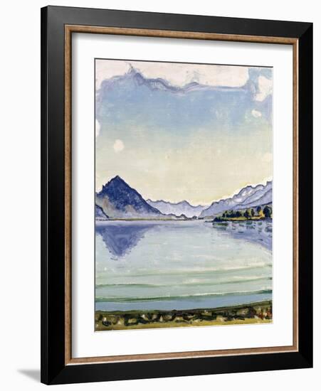 Thunersee at Leissingen, 1909-Ferdinand Hodler-Framed Giclee Print