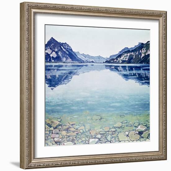 Thunersee Von Leissigen-Ferdinand Hodler-Framed Premium Giclee Print