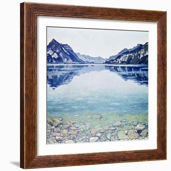 Thunersee Von Leissigen-Ferdinand Hodler-Framed Giclee Print