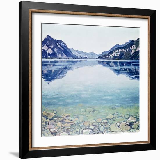 Thunersee Von Leissigen-Ferdinand Hodler-Framed Giclee Print