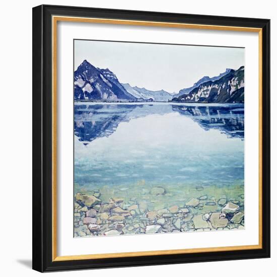 Thunersee Von Leissigen-Ferdinand Hodler-Framed Giclee Print