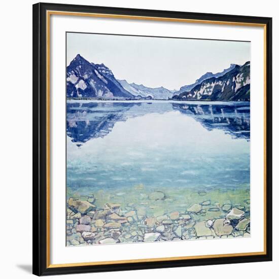 Thunersee Von Leissigen-Ferdinand Hodler-Framed Giclee Print