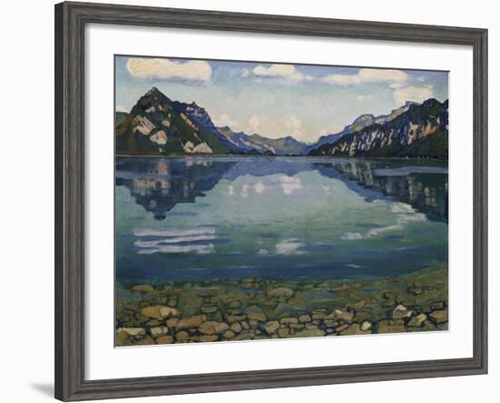 Thunersee with Reflection, 1904-Edgar Degas-Framed Giclee Print